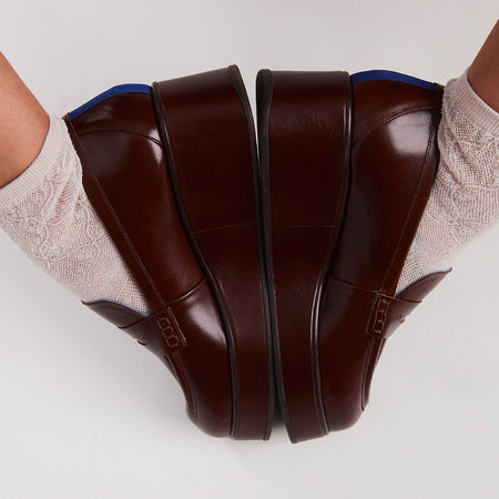Penny Loafer Wedge Cravo