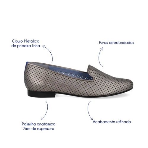 Loafer Saudade Pewter