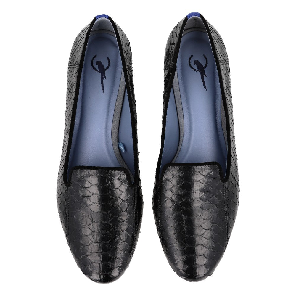 Loafer Python Preto