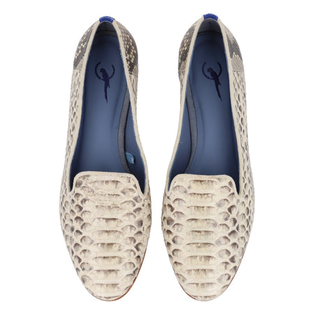 Loafer Python Branco