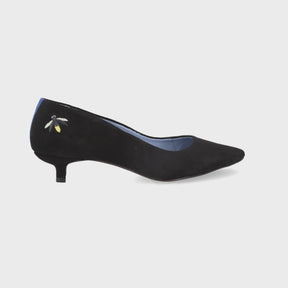 Scarpin Classic Camurça Preto