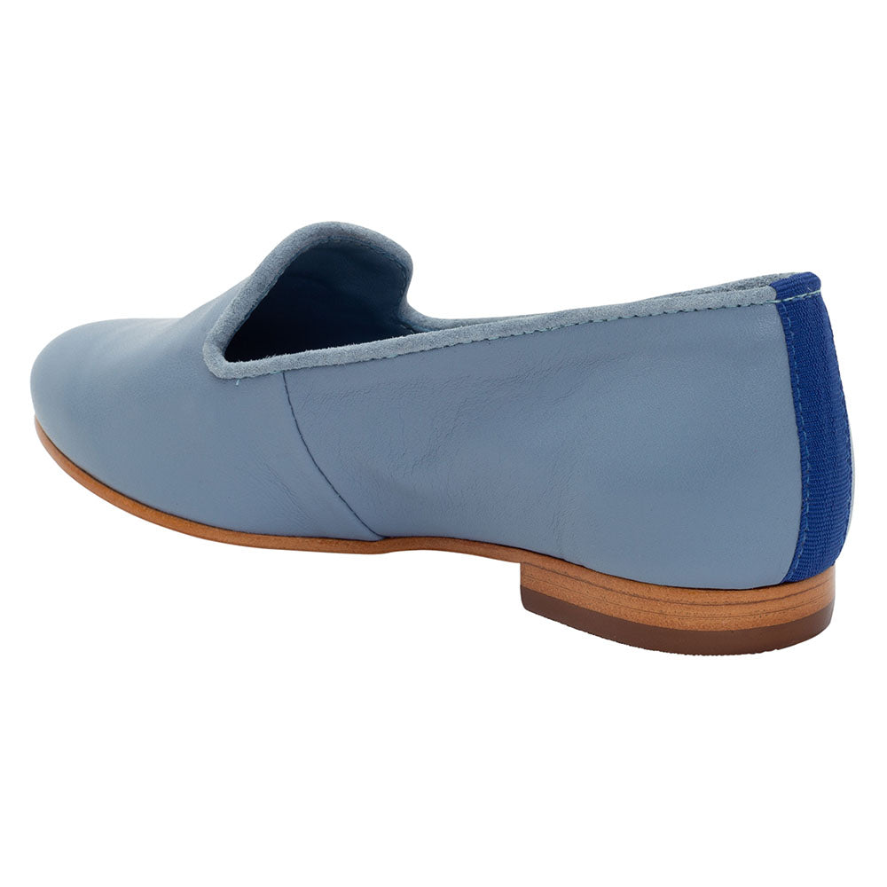 Loafer Infantil Couro Azul